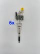 6x INJEKTOR VDO 13537589048 13537565137 N43 N53 BMW Benzin